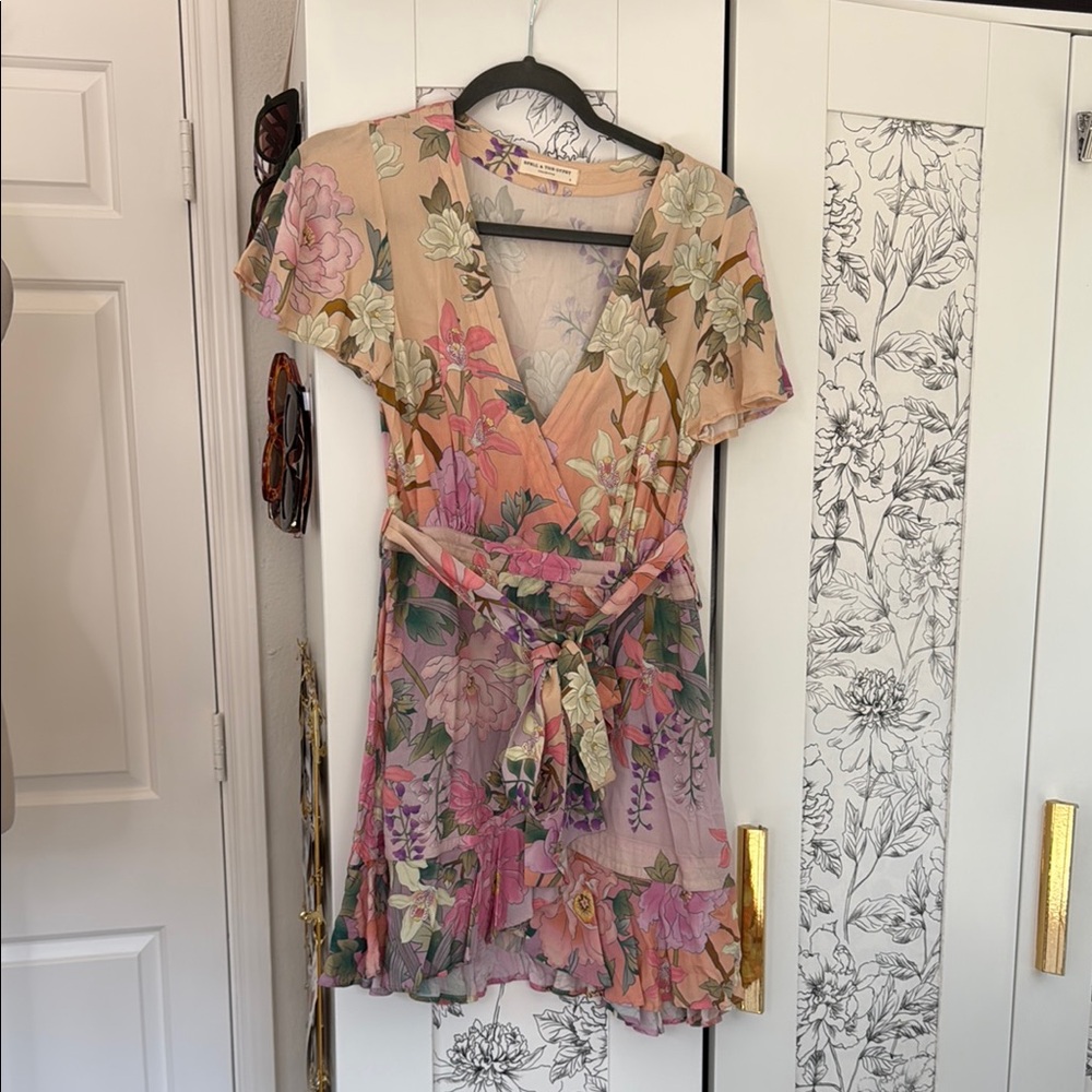 Spell & the Gypsy Lily faux wrap dress - Picture 3 of 10